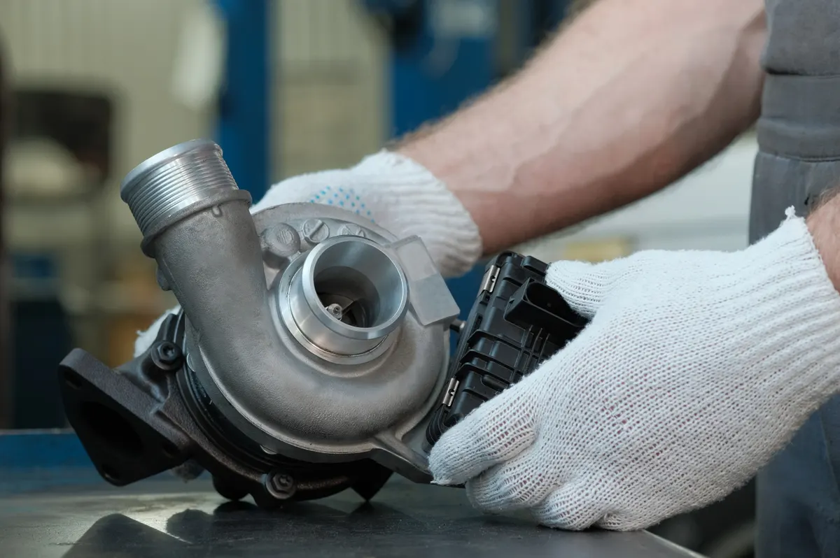 Performance part marketing agency: auto parts. Repair and maintenance in a car service.